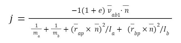 Solving for impulse